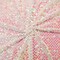 Pink-White-Iridescent Nylon Sequined Tulle Mesh Fabric By the Yard